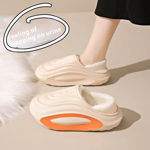 <span class=keywords><strong>Scarpe</strong></span> sportive antiscivolo in cotone a punta chiusa impermeabile per pantofole con suola spessa per il Comfort domestico abbigliamento <span class=keywords><strong>da</strong></span> esterno in cotone caldo <span class=keywords><strong>da</strong></span> <span class=keywords><strong>uomo</strong></span> - Product Image 2