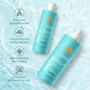 Shampooing et après-shampooing OEM PANTIO à l'huile d'argan, contrôle du sébum, nettoyage en profondeur, pour cheveux secs - Product Image 3