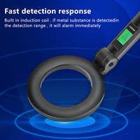 DM3004A détecteur de métaux portable à LED professionnel Pinpointer alarme Scanner vérificateur de sécurité outil de recherche d'or pour le plastique
