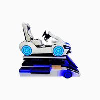 Beliebte Kommerzielle Arcade-Spiele VR-Kart-Rennen Kinder-Rennwagen-Spiel Virtuelle Realität Simulator 9D VR-Fahrsimulator-Spiele