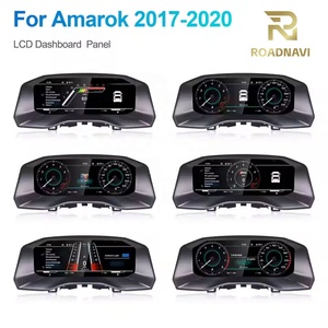 Màn hình hiển thị kỹ thuật số RoadNavi LCD cho bảng điều khiển xe VW Amarok 2017-2020, đồng hồ tốc độ - Product Image 4