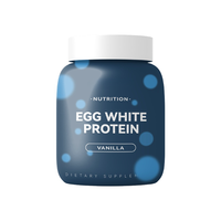 Chumita - Proteína de Clara de Huevo en Polvo con Sabor a Vainilla, Nutrición Deportiva, 24 g, Hecho en Alemania, Certificado ISO