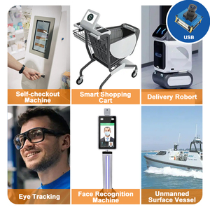 Micro miễn phí điều khiển 2MP cố định Focus <span class=keywords><strong>USB</strong></span> UVC máy ảnh mô-đun màn trập toàn cầu RGB cảm biến màu 1/2.6 "h.264 nén QR mô-đun - Product Image 2