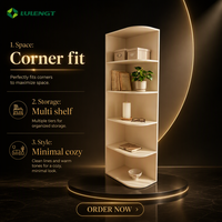 Armoire de rangement autoportante en forme de L, système modulaire d'armoires d'angle pour vêtements, placard d'angle simple et fin pour chambre à coucher