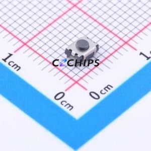 TD-1185SA-2.0H-250 Tactile Switch SMD Switch Single Pole Single Throw Round Button 2.5N Vertical Mount - Product Image 1