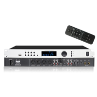 Procesador de Efectos de Audio Multifuncional DSP de 4 Canales con Control Remoto, Clase D para Automóvil, con Pantalla USB Óptica