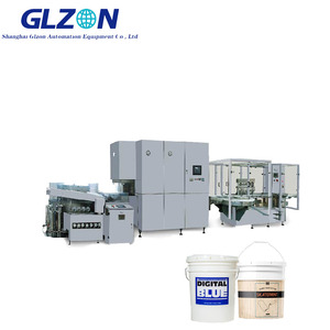 Máquina automática <span class=keywords><strong>de</strong></span> llenado <span class=keywords><strong>de</strong></span> cubos para pintura y recubrimientos con pegamento <span class=keywords><strong>de</strong></span> resina con sellado <span class=keywords><strong>de</strong></span> tapa <span class=keywords><strong>de</strong></span> <span class=keywords><strong>Corona</strong></span>. - Product Image 2