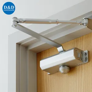 Security Safety spring UL listed fire rated 40-120 KG Hydraulic adjustable Automatic fire rated door closer