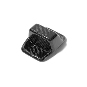 Perilla de palanca de cambios de coche <span class=keywords><strong>Interior</strong></span> de fibra de carbono Real, cubierta de cabeza, accesorios embellecedores para <span class=keywords><strong>Audi</strong></span> <span class=keywords><strong>A3</strong></span> A3L 2021 <span class=keywords><strong>2022</strong></span> 2023 2024 - Product Image 5