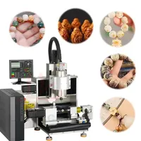 Machine de gravure et de fraisage CNC de bureau LY C1010 à 4 axes, petite machine à broyer les graines de bodhi, les fruits, le cœur, 800W, fraiseuses à bois pour l'artisanat du bois