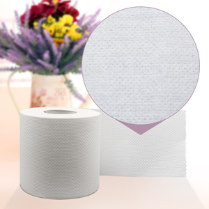 Lot De 2 Rouleaux De Papier Toilette à Motif Floral Pour La Maison, Le Bureau, Les Voyages Rose
