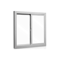 Puertas y Ventanas Corredizas Modernas Hechas a Medida para Viviendas Residenciales, Ventanas Corredizas de Diseño para Villas con Sistema