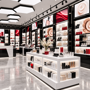 Diseño de Interiores Personalizado de Alta Gama para Tiendas de Cosméticos, Muebles de Exhibición de Maquillaje, Accesorios para Tiendas de Belleza - Product Image 5