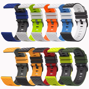 Upro Quick Release 22mm Silicone Watch Band for Samsung Gear S3 Huawei Watch GT 4 3 2 Sport Rubber Strap Straight End Soft - Product Image 1