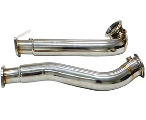 High Flow Downpipe voor BMW E60 E61 535d E90 E91 E92 330d 335d