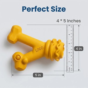 Juguetes para Perros de Caucho Natural Hechos a Medida - Hechos con Materiales No Tóxicos para un Juego Seguro y Divertido, Juguetes Masticables para Perros - Product Image 2