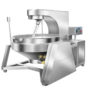 100-1000升带搅拌器的倾斜烹饪糖果水壶燃气蒸汽电套水壶带搅拌器的烹饪锅