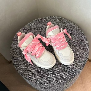 Customized womens platform high heeled lace up soft cushioned casual winter warm low heeled uggs snow <b>boots</b> - Product Image 6
