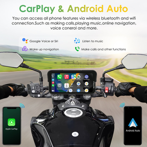 Carpuride <span class=keywords><strong>Para</strong></span> Moto W603D+TPMS, Navegador GPS con Pantalla Táctil, 2 Años de Garantía, Carpuride W603d, GPS <span class=keywords><strong>para</strong></span> Motocicleta, Pantalla Carplay - Product Image 2