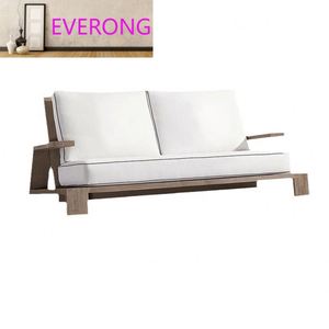 <span class=keywords><strong>Salon</strong></span> <span class=keywords><strong>de</strong></span> <span class=keywords><strong>jardin</strong></span> moderne et simple en teck, imperméable, résistant aux rayons du soleil, terrasse, canapé paresseux, mobilier en bois massif décontracté, combinaison - Product Image 1