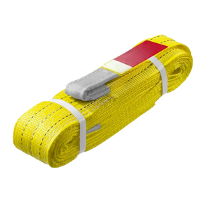Sangles en sangle plate à <span class=keywords><strong>double</strong></span> boucle, vertes, pour applications de levage maritime - Product Image 1