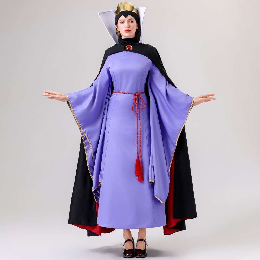 0813 [Couronne + Cape + Robe à capuche + Corde à la taille]