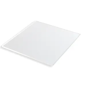 Forma quadrada tipo de placa de quartzo transparente fundida uv de vidro de quartzo placa