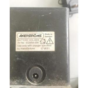 Soporte para Batería Akerstroms 932958-000 de Iones de Litio, Fabricado en Suecia, para Cargador Específico - Product Image 1