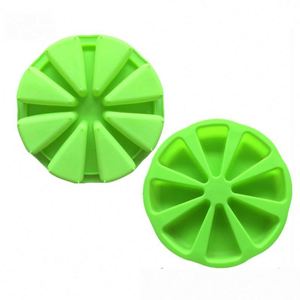 Single Silicone Large Cake Mold Wholesale Silicone Baking Pan Heart Orange Shape - Product Image 2