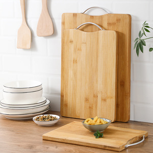 Tùy chỉnh tre thớt với gỗ khối vuông và xử lý cho nhà bếp thịt và rau cắt - Product Image 3