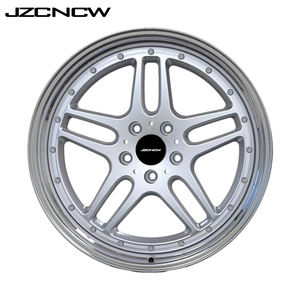 JZCNCW 3-piece 5x120mm 17 18 19 20 21 22 23 24Inch Forged <b>Wheels</b> Deep Lip Rims for <b>Passenger</b> <b>Car</b> <b>Wheels</b> <b>Tires</b> E36 Z3 E34 750 - Product Image 1