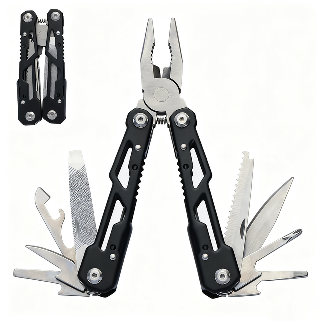 Mini Multi-Functional Pliers Folding Knife Combo Portable Camping Emergency Multi-Tool