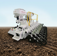 LEROX Machine Intégrée de Préparation du Sol et de Semis, Herse Motrice, Boîte de Vitesses de Semoir, Volume de la Boîte 650L, 30-45 Ares/Heure pour Terres Sèches à Haute Performance