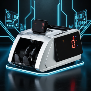 Nouvelle machine de comptage de billets de banque avec grand écran LCD, certifiée ROHS, qualité bancaire, UV/MG, vitesse de comptage de <span class=keywords><strong>900</strong></span> pièces, tri automatique, multifonction - Product Image 1