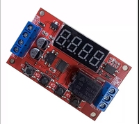 Módulo de relé de tiempo de retardo 5V12V24V temporización programable optoacoplador aislamiento Ciclo de pulso disparador de apagado