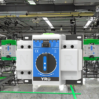 Commutateur de transfert automatique à double alimentation 63A 230V CB 20kA, contrôleur de commutation de générateur