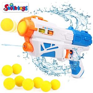 Pistolas de agua 2 en 1 para verano y juego de pistola de tiro de <span class=keywords><strong>Pinball</strong></span> suave de espuma - Product Image 2