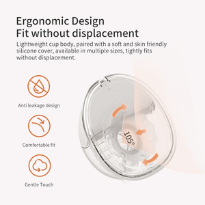 Tire-lait portable silencieux de qualité hospitalière avec 4 modes et 12 niveaux, écran LED, longue autonomie de la batterie et embout de 27 mm - Product Image 3