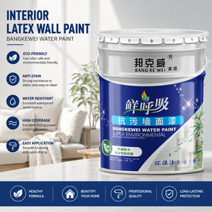 Modern Interior Wall <b>Coating</b> Eco-Friendly Water-Based Latex <b>Paint</b> for House Decoration - Product Image 1