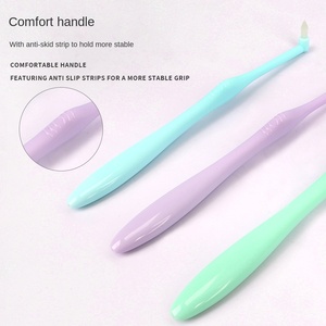 Brosse à dents pour animaux de compagnie (chats et chiens) – Nettoyage buccal – Mini Macaron Pointu - Product Image 5