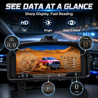 Panel Instrumen Digital Aftermarket untuk FORD F150 2008--2010
