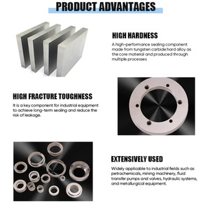 Accessoires pour excavatrices, joint anti-poussière, rondelle de trunnion, pièces de camion, joint mécanique annulaire de haute qualité en matériau TC - Product Image 6