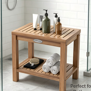Tabouret <span class=keywords><strong>de</strong></span> douche <span class=keywords><strong>en</strong></span> <span class=keywords><strong>teck</strong></span>, <span class=keywords><strong>banc</strong></span> <span class=keywords><strong>de</strong></span> <span class=keywords><strong>salle</strong></span> <span class=keywords><strong>de</strong></span> <span class=keywords><strong>bain</strong></span> imperméable <span class=keywords><strong>pour</strong></span> adultes - Product Image 3