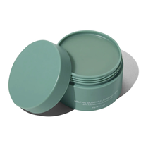 Pot en plastique PET mat givré de luxe de 15 ml, 50 ml, 100 ml, 1,67 fl.oz pour les soins de la peau, crème pour les yeux, crème pour le visage, masque facial