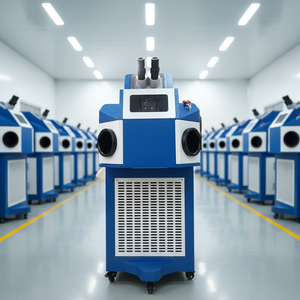 เครื่องเชื่อมเลเซอร์สำหรับงานจิวเวลรี่ รุ่นใหม่ JIHUI 200W สำหรับ<span class=keywords><strong>เชื่อม</strong></span>ทองและเงิน สร้อยคอ แบบออลอินวัน ระบบระบายความร้อนด้วยน้ำ - Product Image 6