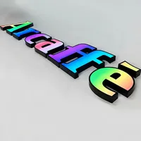 DakeSign, fabricant sur mesure de signalétique lumineuse LED pour devantures de magasins, signalétique en acrylique, étanche IP65, panneau publicitaire commercial extérieur
