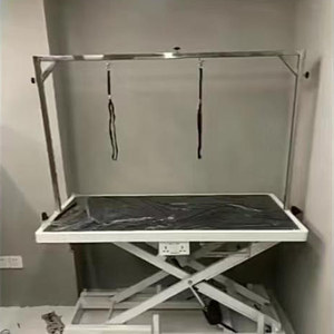 Mesa de Peluquería Veterinaria de Acero Inoxidable para Perros con Superficie Impermeable, Diseño Portátil, Certificación CE ISO, Marca <span class=keywords><strong>Herta</strong></span> - Product Image 3