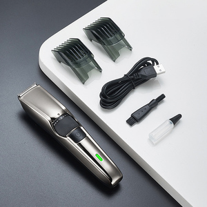 Cortadora de Barba y Cabello Profesional Inalámbrica Recargable con Longitud Ajustable para Hombres - Product Image 1