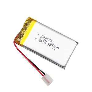 ड्रोन के लिए केसी प्रमाणित आरसी 2एस 7.4वी 3एस 850एमएएच 503055 लिपो सेल लिथियम पॉलिमर रिचार्जेबल ली आयन बैटरी बैटरी