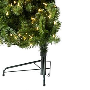 Nouvel arbre de Noël artificiel en PVC, semi-vert, ignifuge et dense, de 6FT/7FT, pour la décoration de la maison, des hôtels et des centres commerciaux - Product Image 3